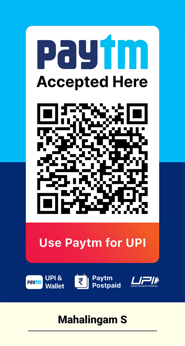 Venus Computer Educational Institution PayTM